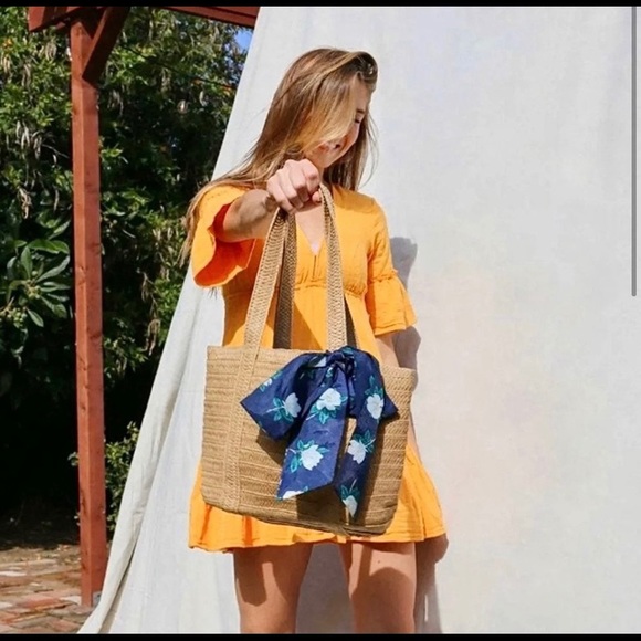 NWT Draper James Straw Bag- unopened! - Picture 2 of 5